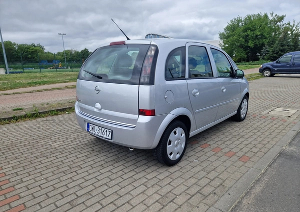 Opel Meriva cena 13300 przebieg: 160000, rok produkcji 2008 z Włodawa małe 121